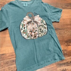 Comfort Colors Teal Pumpkin Graphic Tee